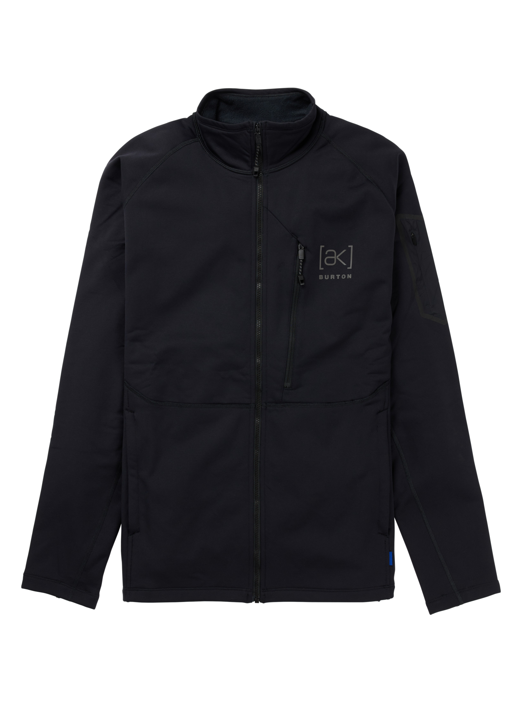 Product image of Men's Burton [ak] Baker Stretch Full-Zip Fleece[Variant:True Black]
