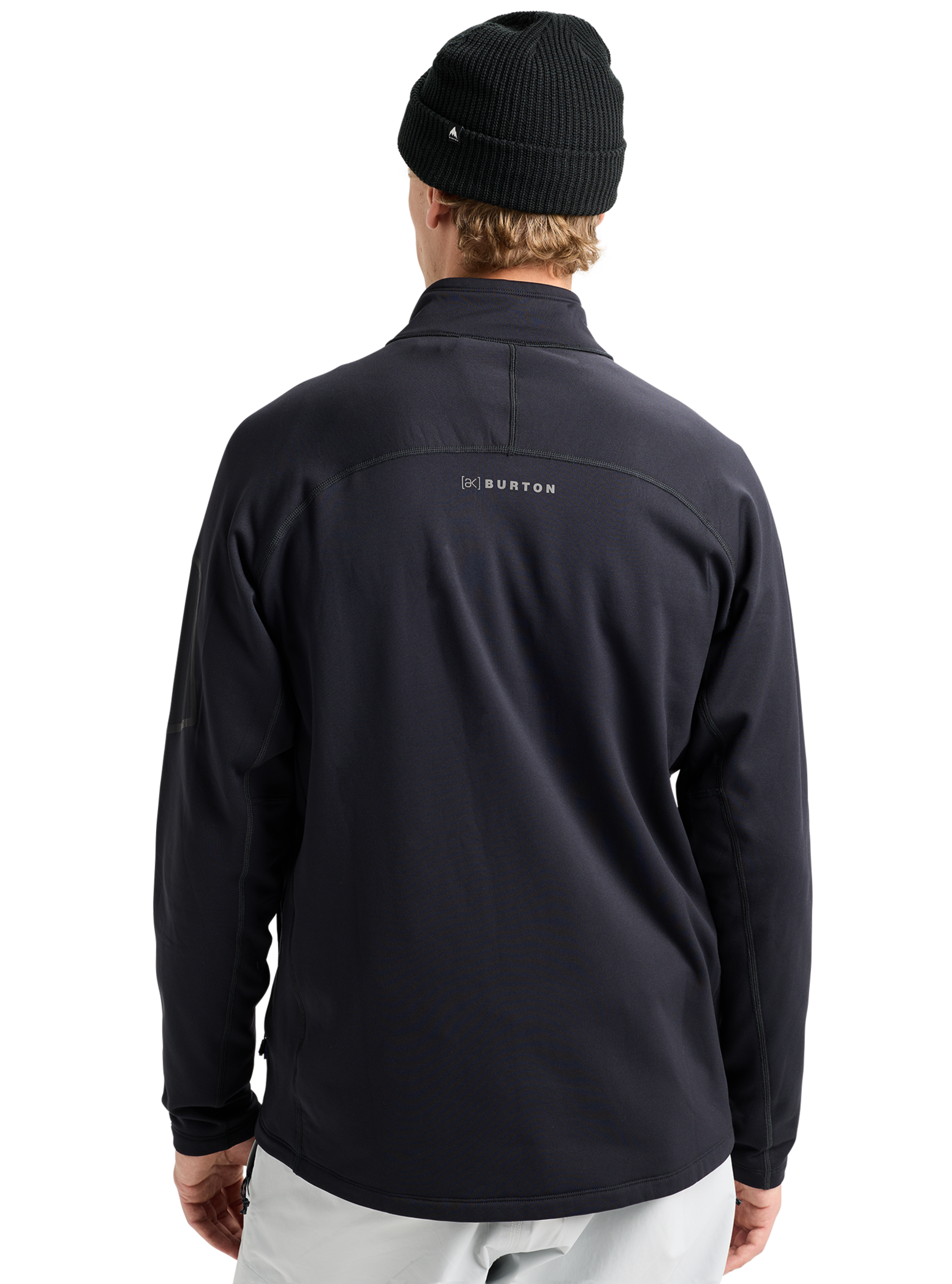 Product image of Men's Burton [ak] Baker Stretch Full-Zip Fleece[Variant:True Black]