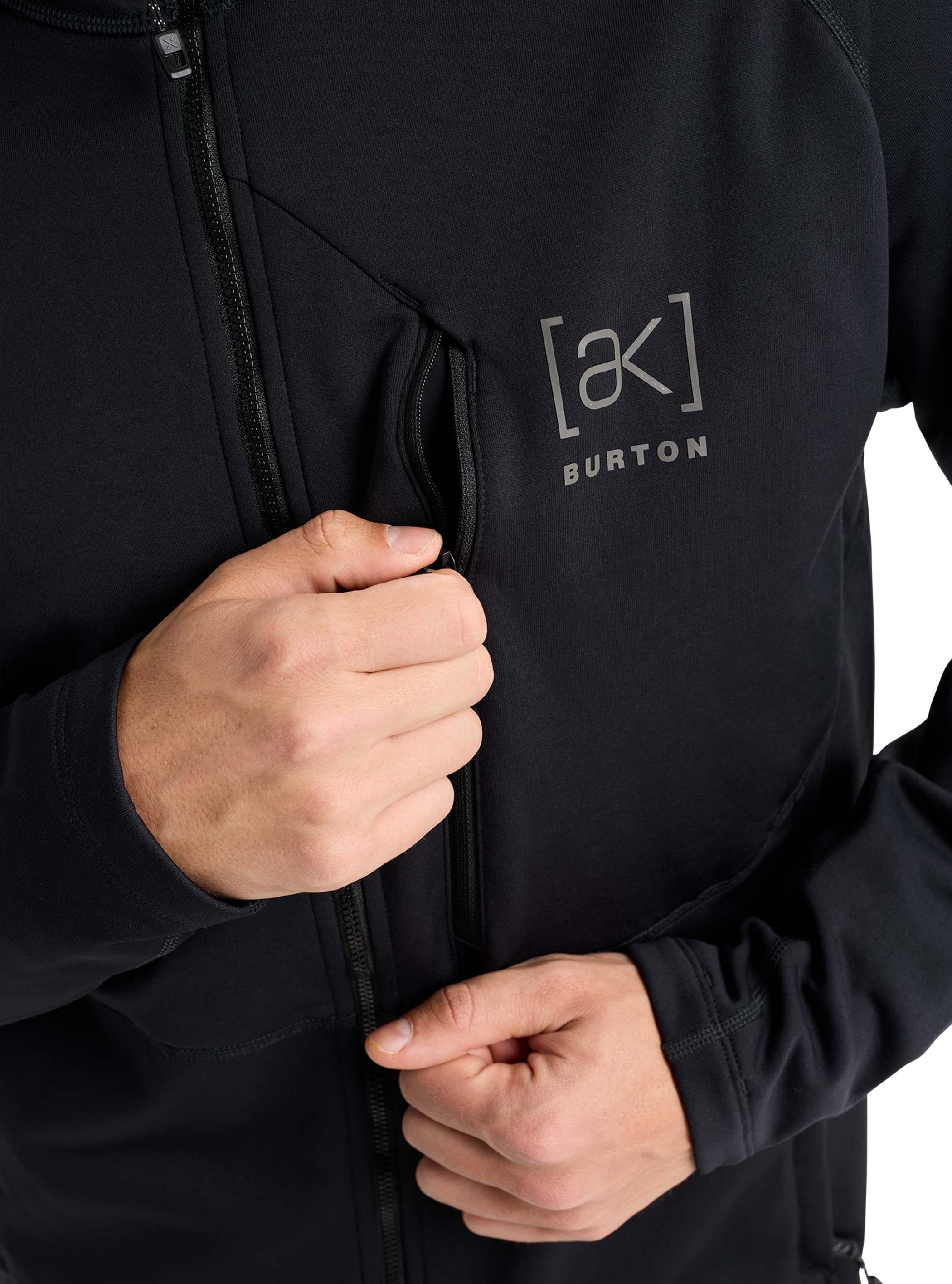 Men's Burton [ak]® Baker Stretch Full-Zip Fleece