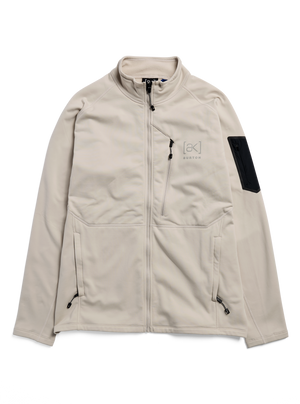 Product image of Men's Burton [ak] Baker Stretch Fleece Full-Zip[Variant:Chinchilla Gray]
