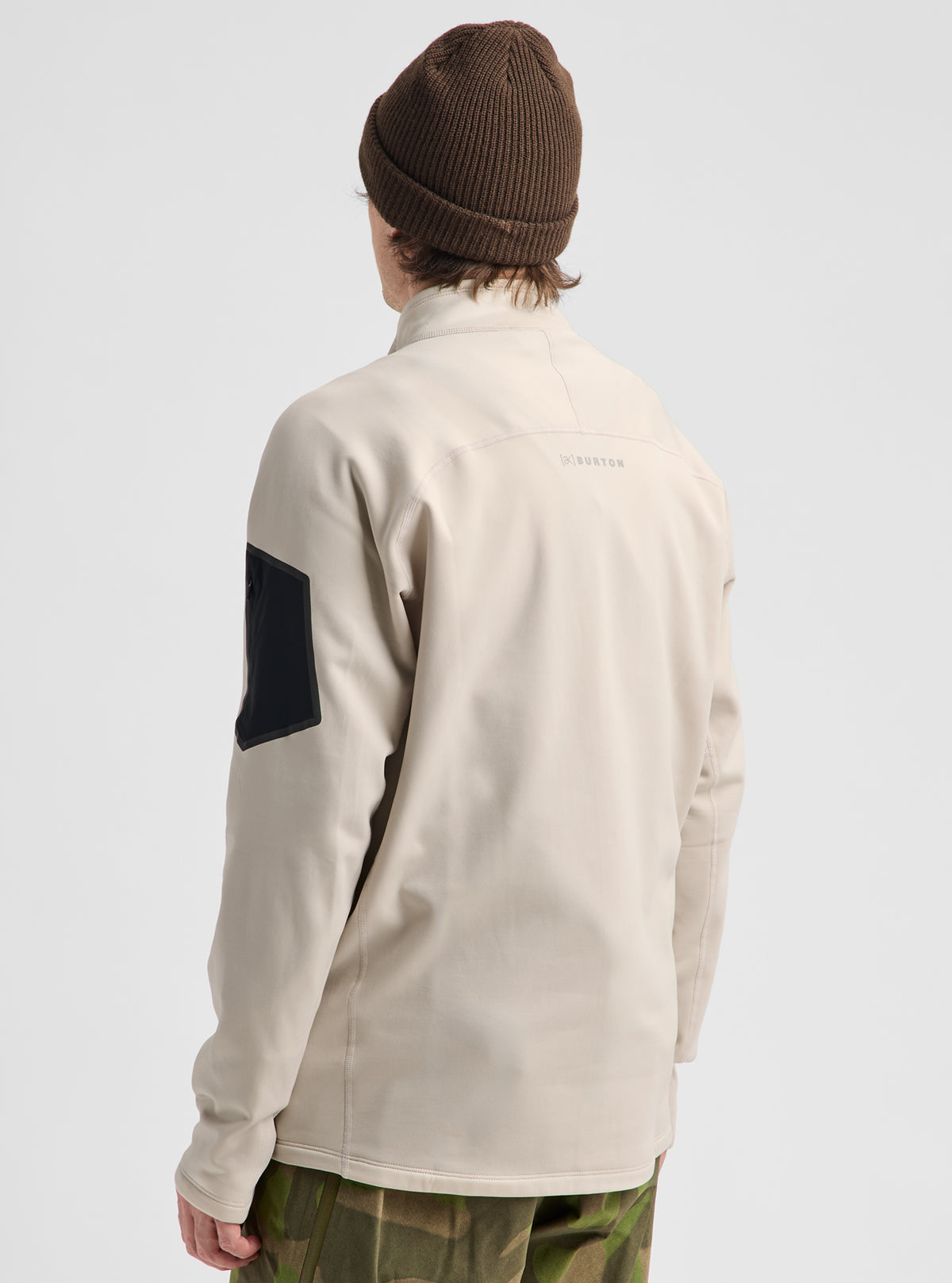 Product image of Men's Burton [ak] Baker Stretch Fleece Full-Zip[Variant:Chinchilla Gray]
