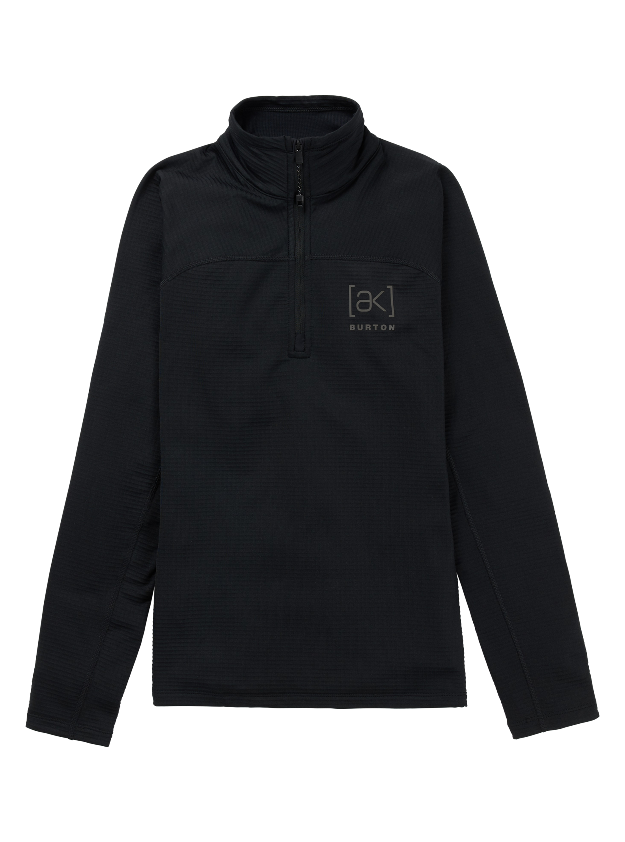 Product image of Women's Burton [ak] Helium Grid Quarter-Zip Fleece[Variant:True Black]