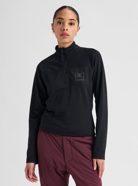 Women's Burton [ak]® Helium Grid Quarter-Zip Fleece 2027