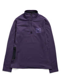 Product image of Women's Burton [ak] Helium Grid Fleece Quarter-Zip[Variant:Nightshade Purple]