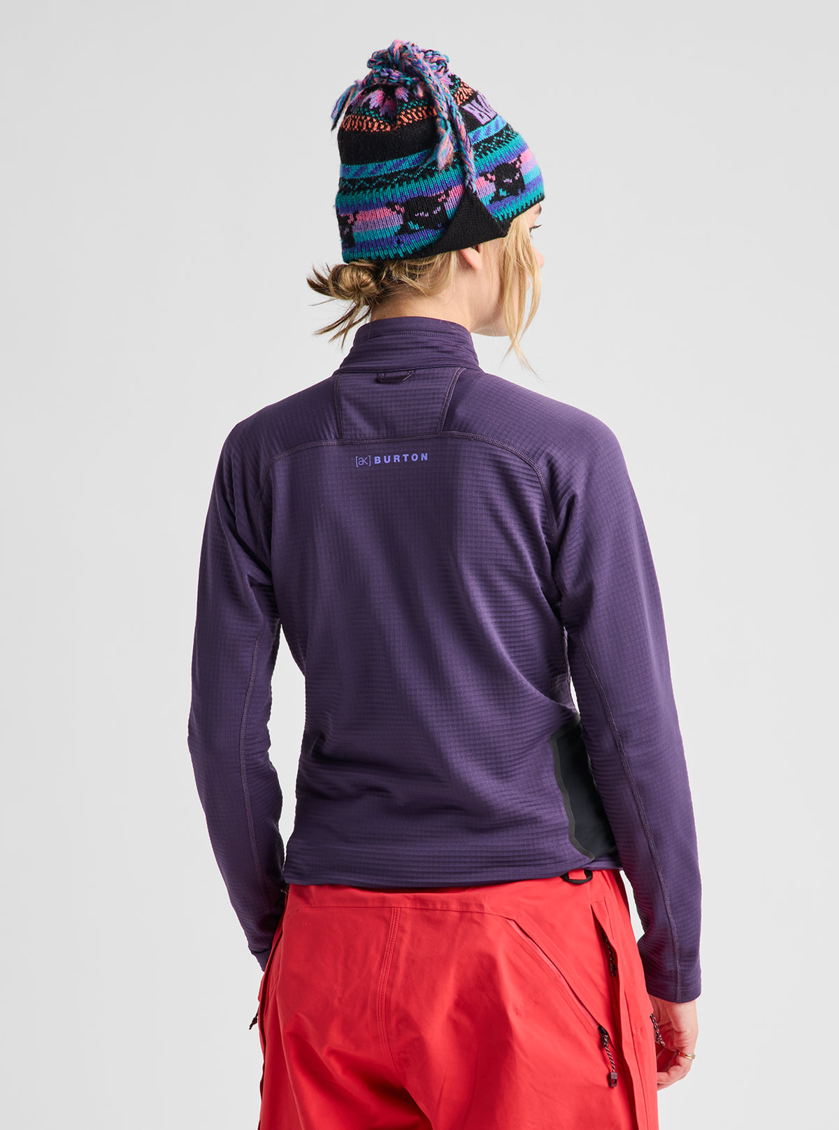 Women's Burton [ak]® Helium Grid Quarter-Zip Fleece