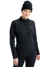 Product image of Women's Burton [ak] Baker Stretch Full-Zip Fleece[Variant:True Black]