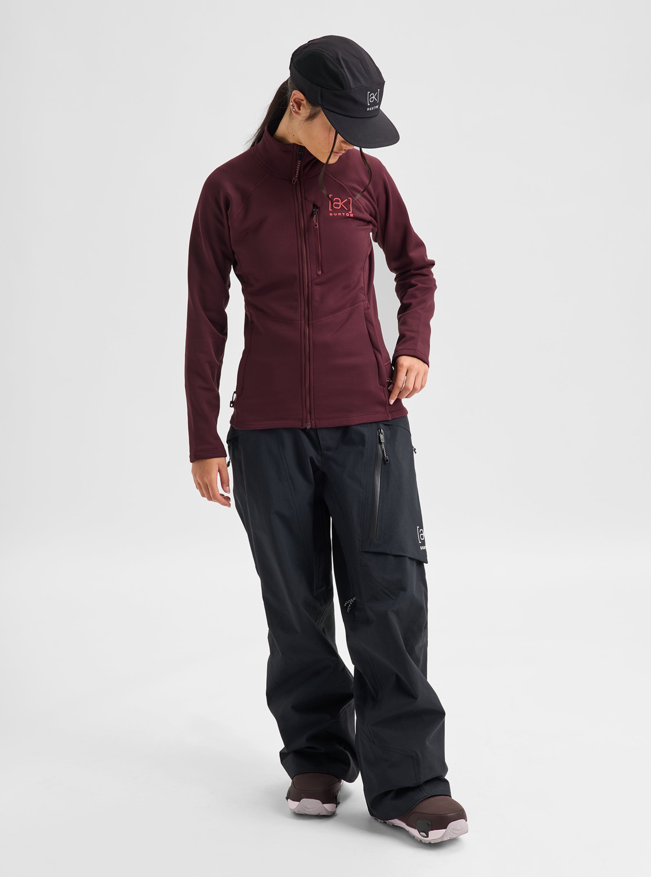 Women's Burton [ak]® Baker Stretch Full-Zip Fleece