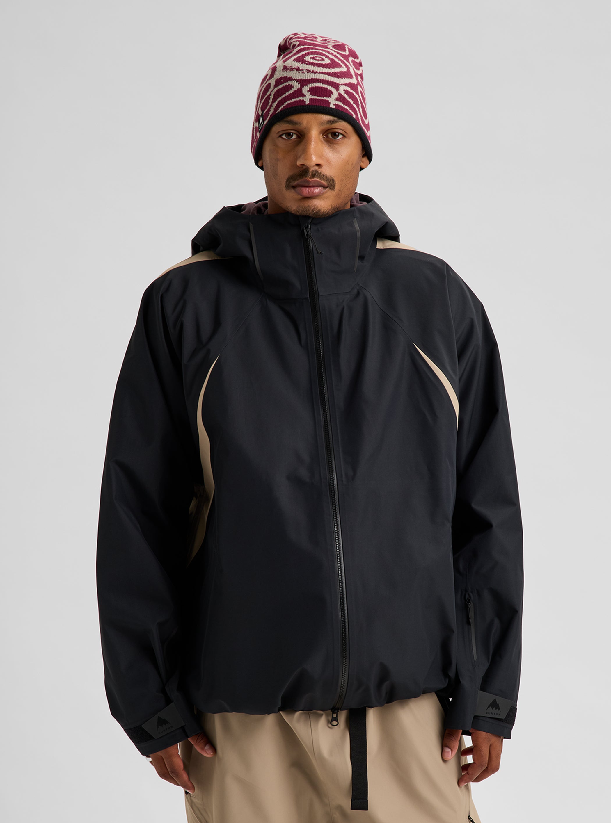 Product image of Burton Futuretrust 3L Jacket[Variant:True Black / Summit Taupe]