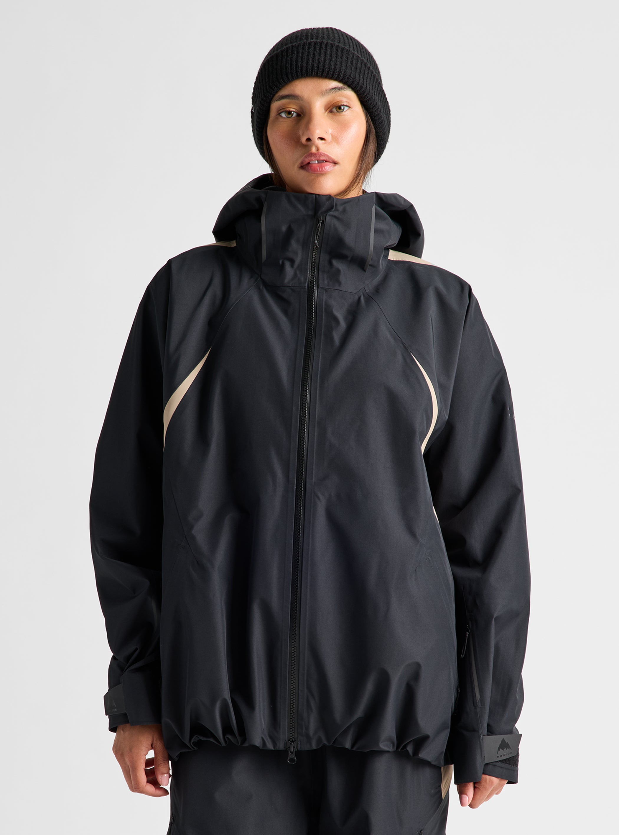Product image of Burton Futuretrust 3L Jacket[Variant:True Black / Summit Taupe]