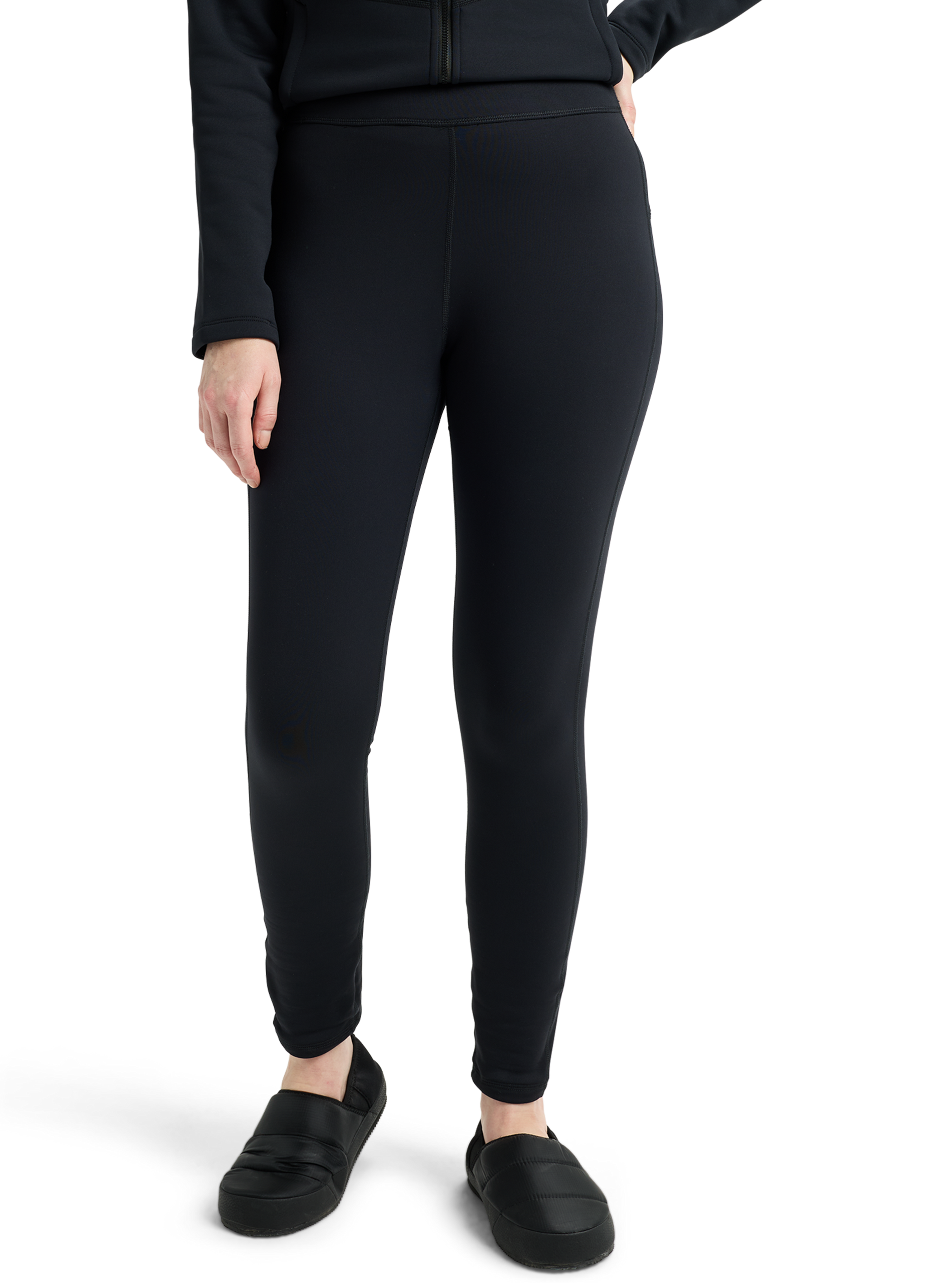 Product image of Women's Burton [ak] Baker Stretch Fleece Pants[Variant:True Black]