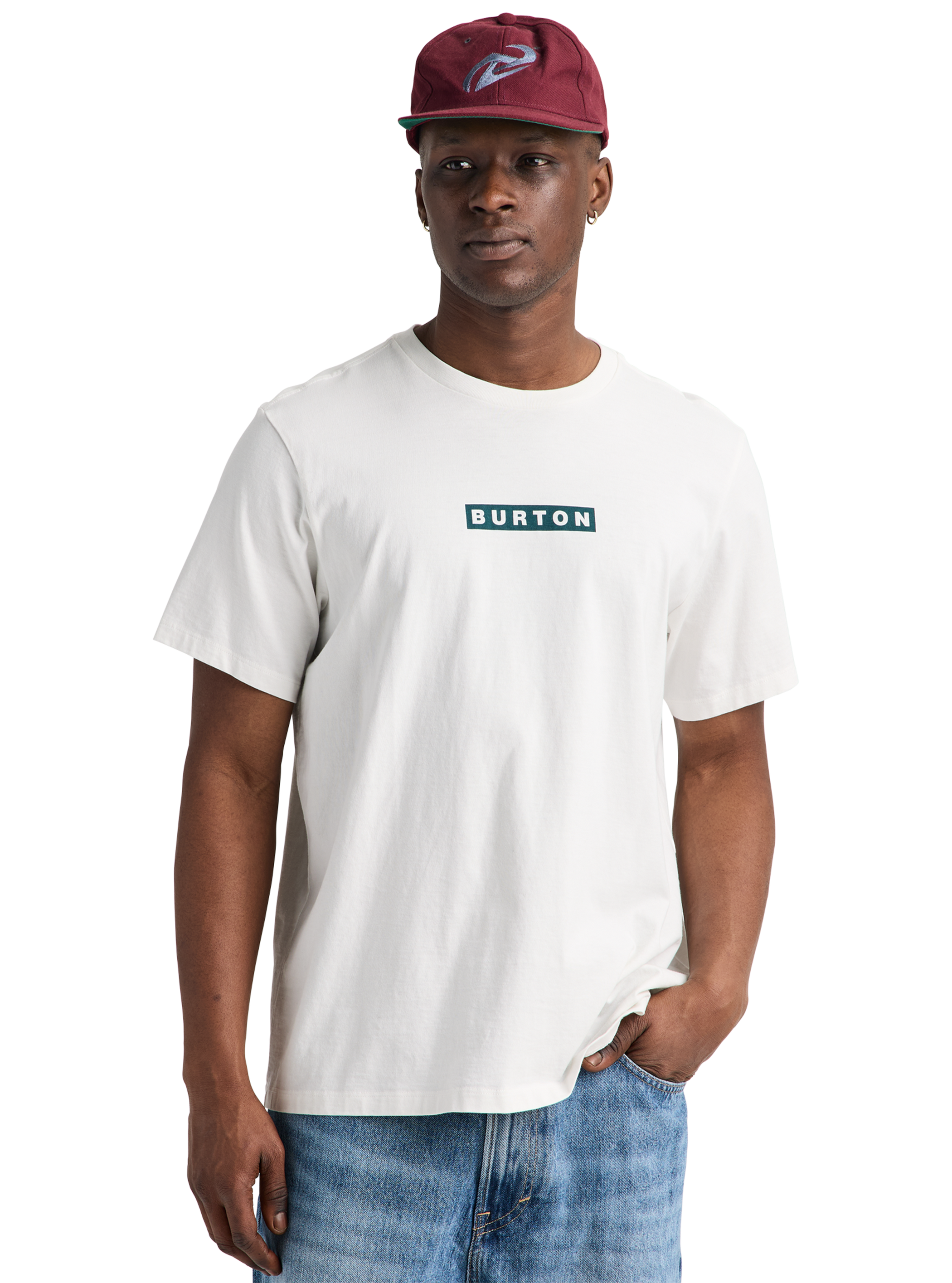 Product image of Burton Dejaview Short Sleeve T-Shirt[Variant:Stout White]