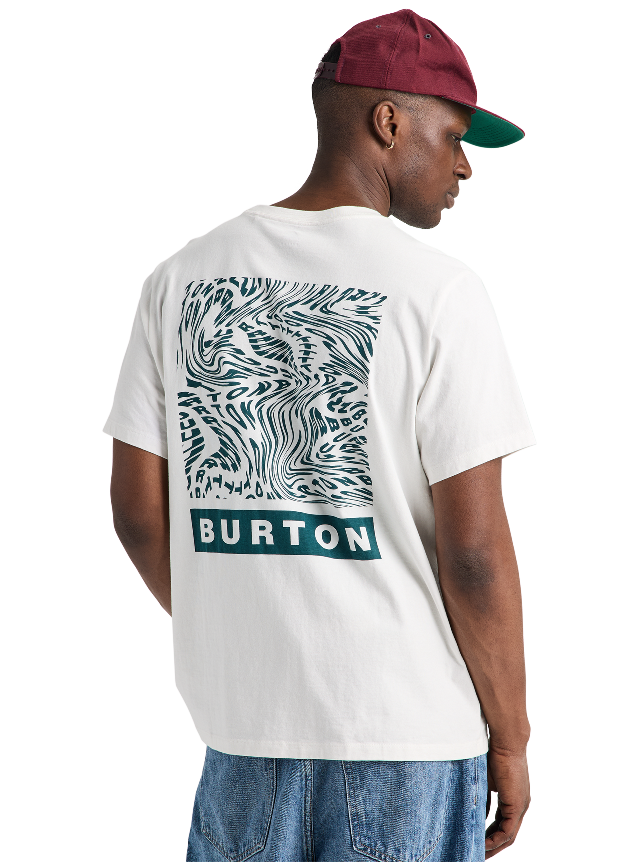 Product image of Burton Dejaview Short Sleeve T-Shirt[Variant:Stout White]