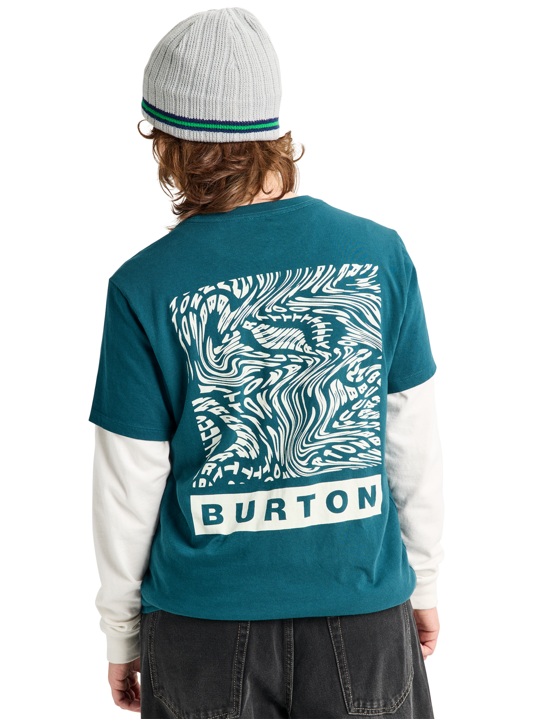 Product image of Burton Dejaview Short Sleeve T-Shirt[Variant:Atlantic Teal]