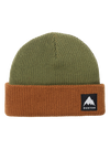 Product image of Burton Recycled VT Beanie[Variant:Forest Moss / Chestnut Brown]