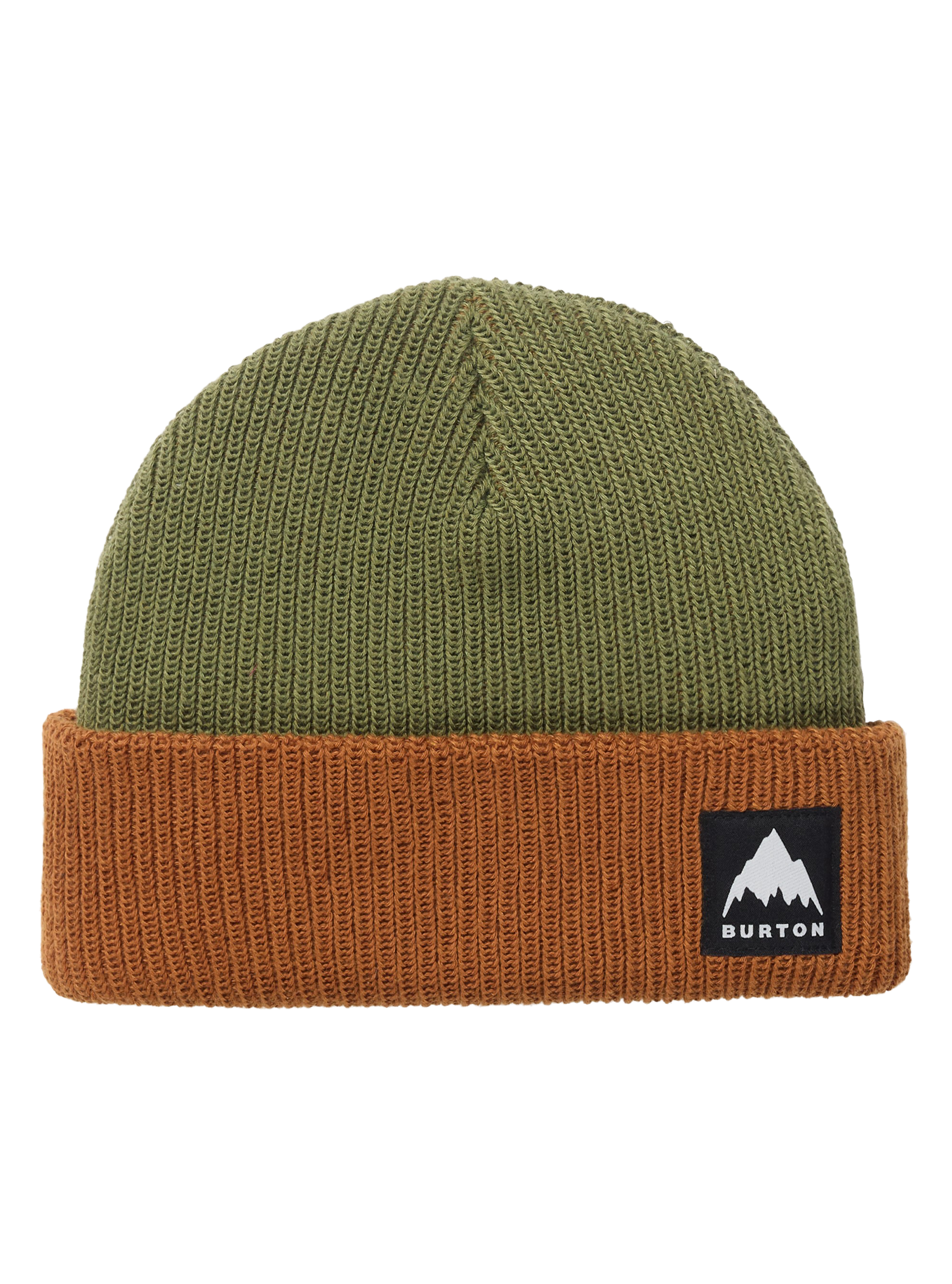 Product image of Burton Recycled VT Beanie[Variant:Forest Moss / Chestnut Brown]