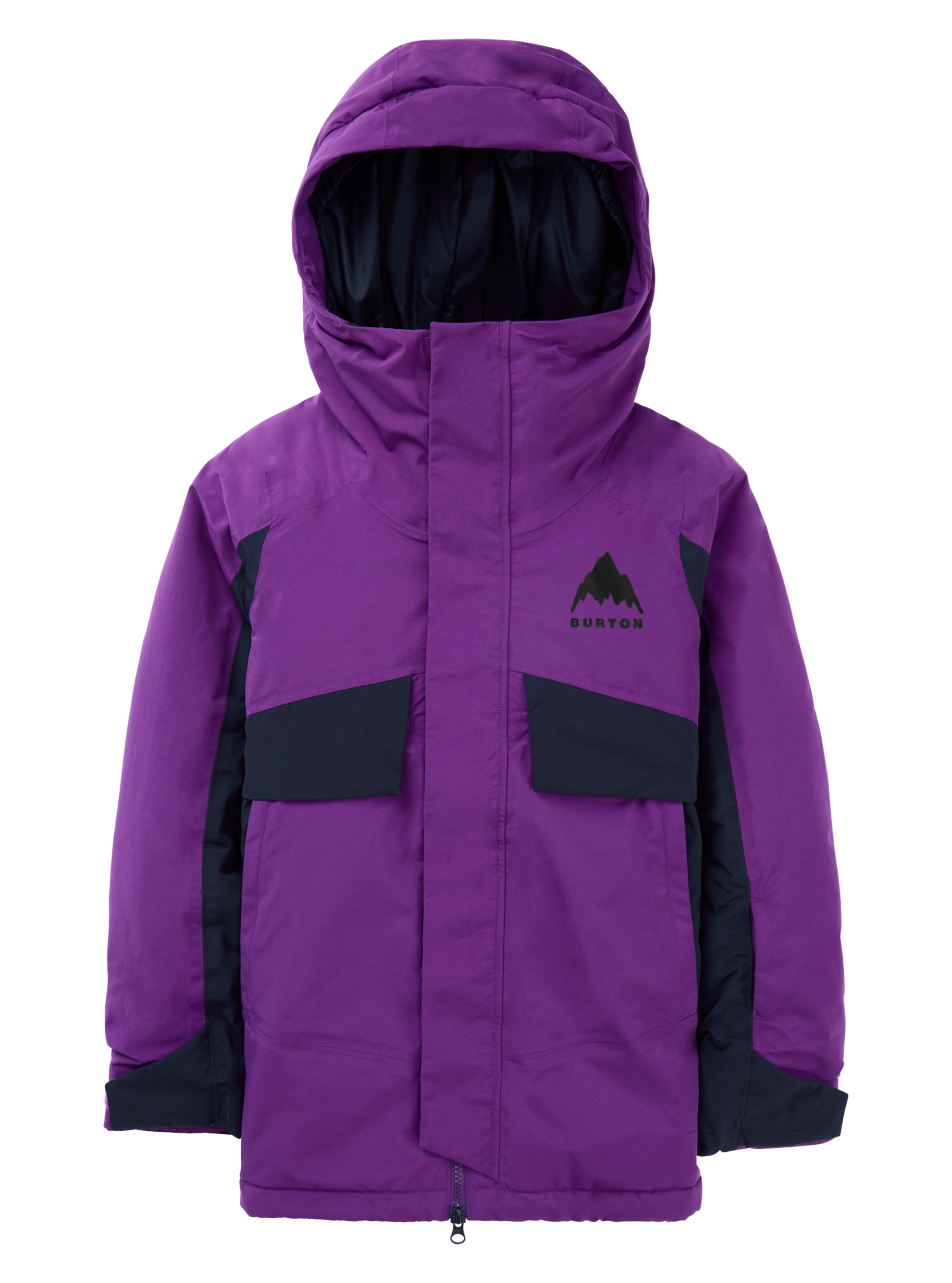 Product image of Kids' Burton Ascutney 2L Jacket[Variant:Imperial Purple / True Black]