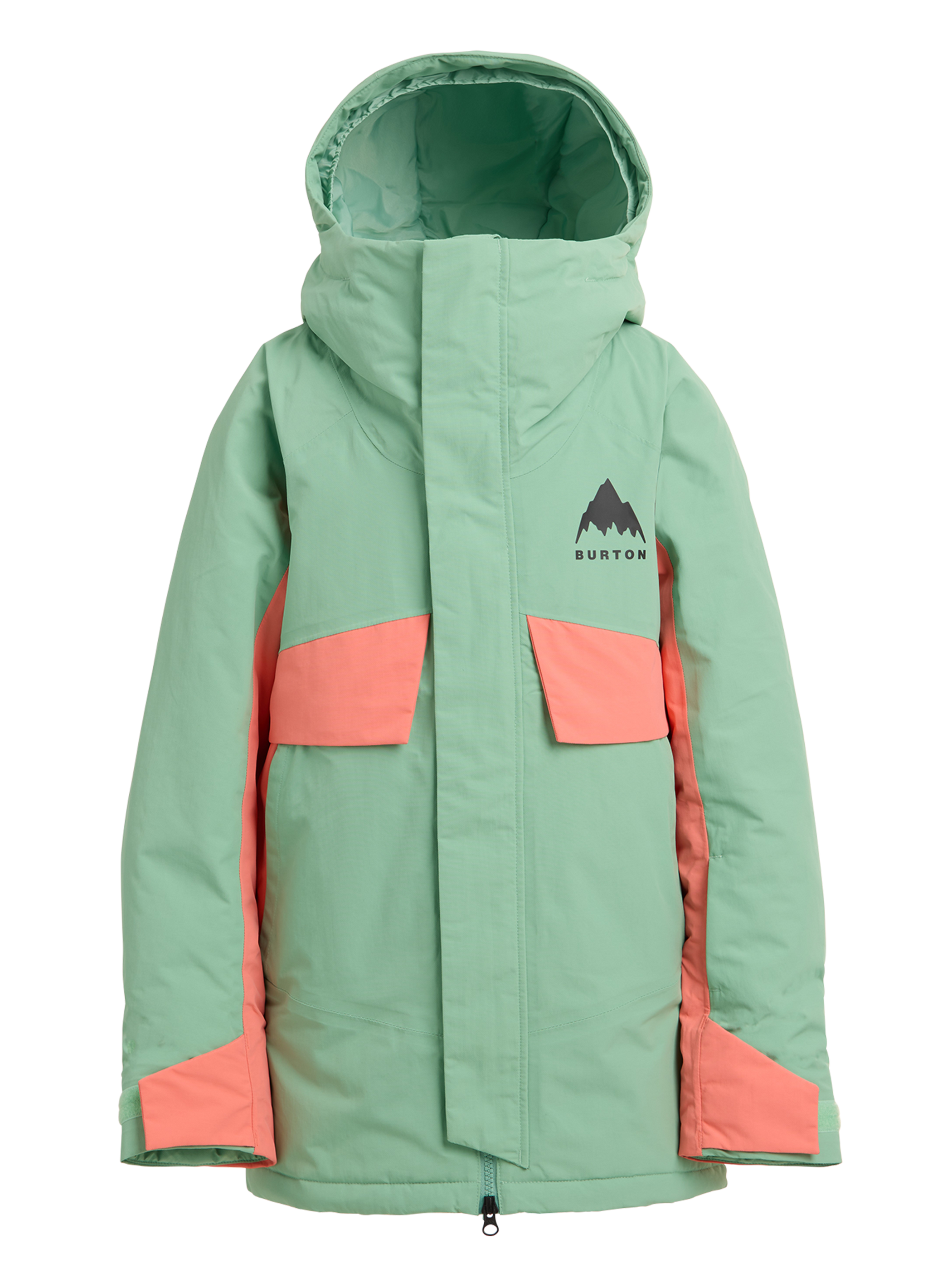 Product image of Kids' Burton Ascutney 2L Jacket[Variant:Soft Sage / Peach Echo]