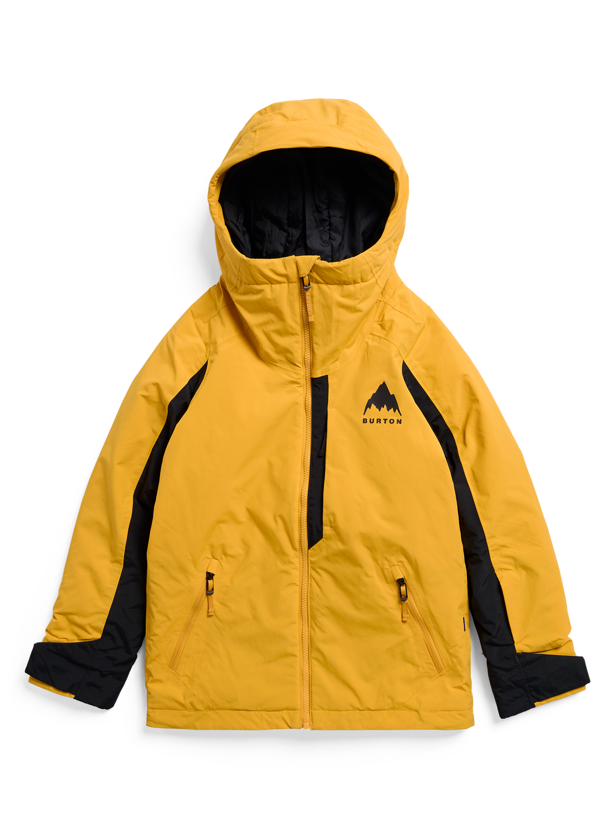 BURTON 子ども用フード付きジャケット イエロー ウィンタースポーツ BURTON 子ども用フード付きジャケット イエロー ウィンタースポーツ