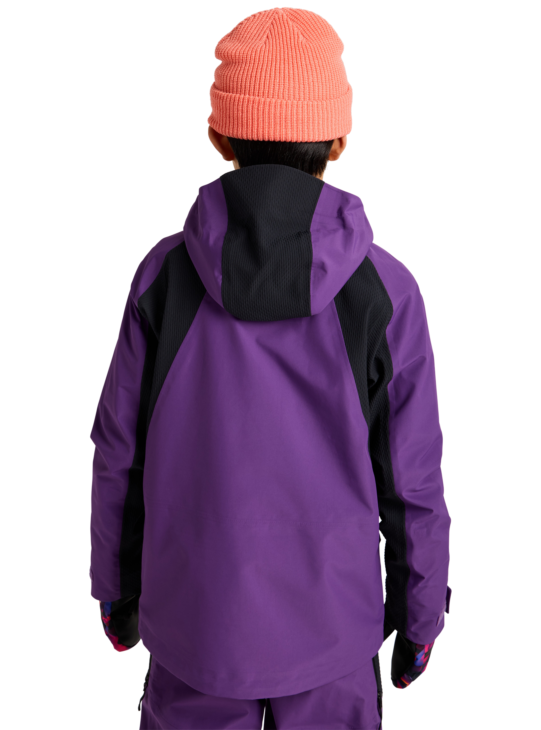 Product image of Kids' Burton Outbeam 3L Jacket System[Variant:Imperial Purple / True Black]