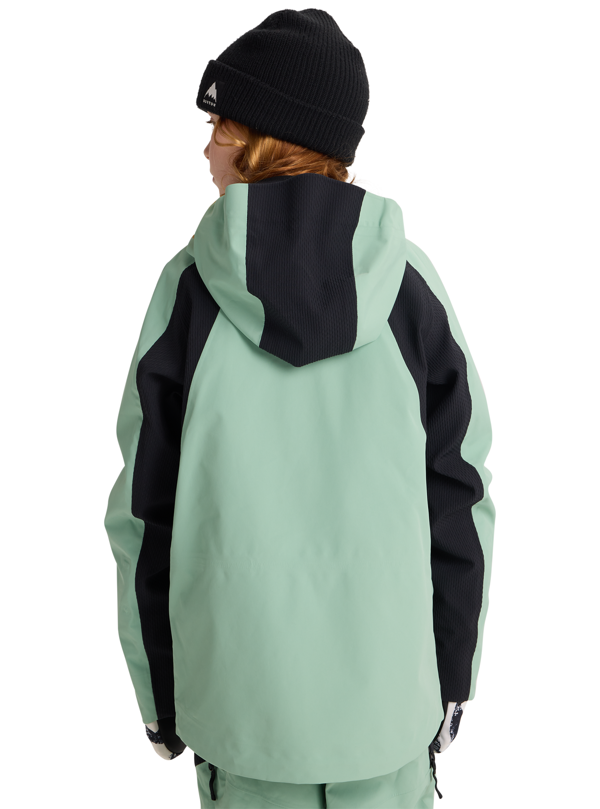 Product image of Kids' Burton Outbeam 3L Jacket System[Variant:Soft Sage / True Black]