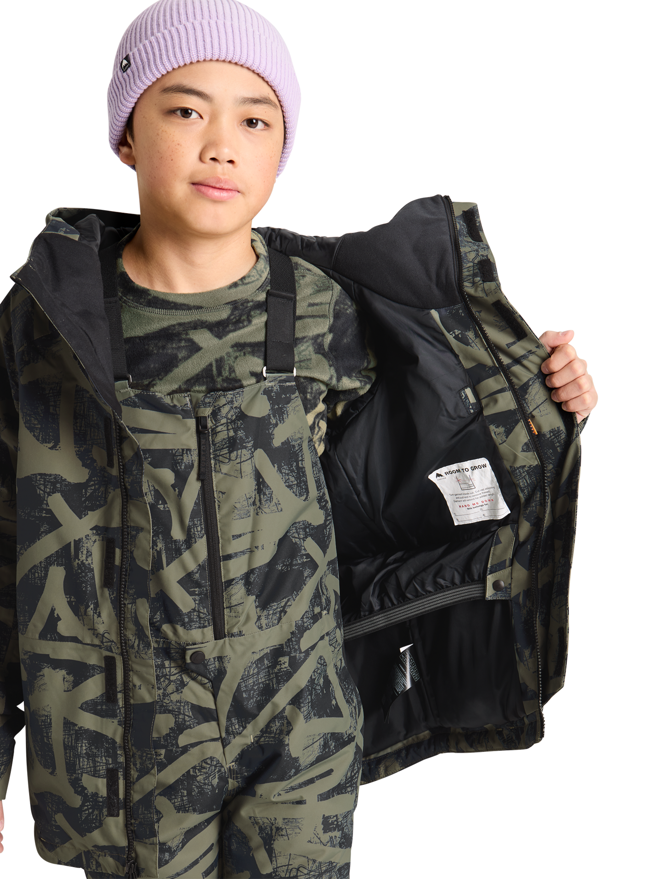 Product image of Kids' Burton Skimmer Jacket[Variant:Forest City Streets]