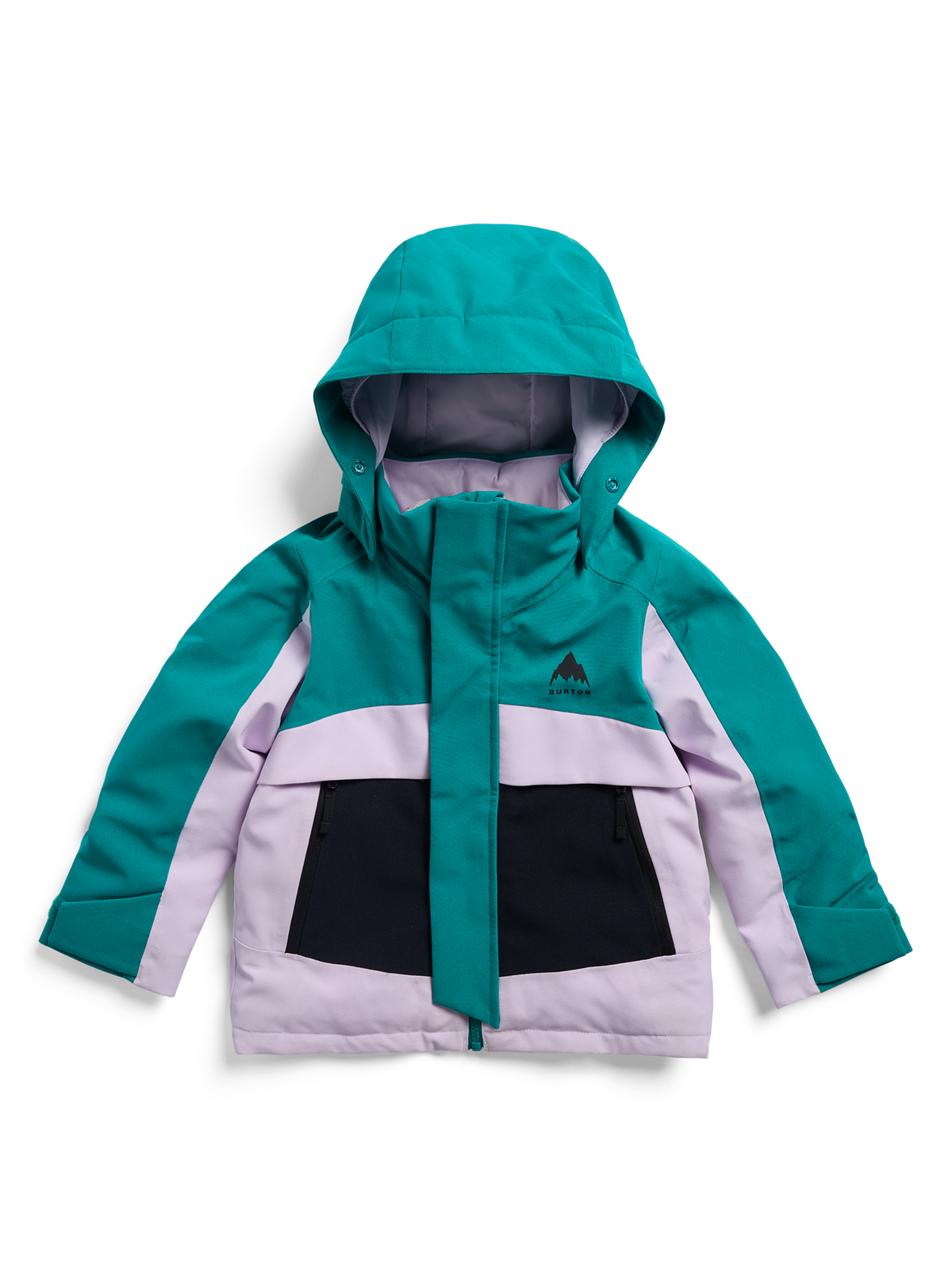 Product image of Toddlers' Burton Ascutney 2L Jacket[Variant:Pacific Teal / Moondust Purple / True Black]