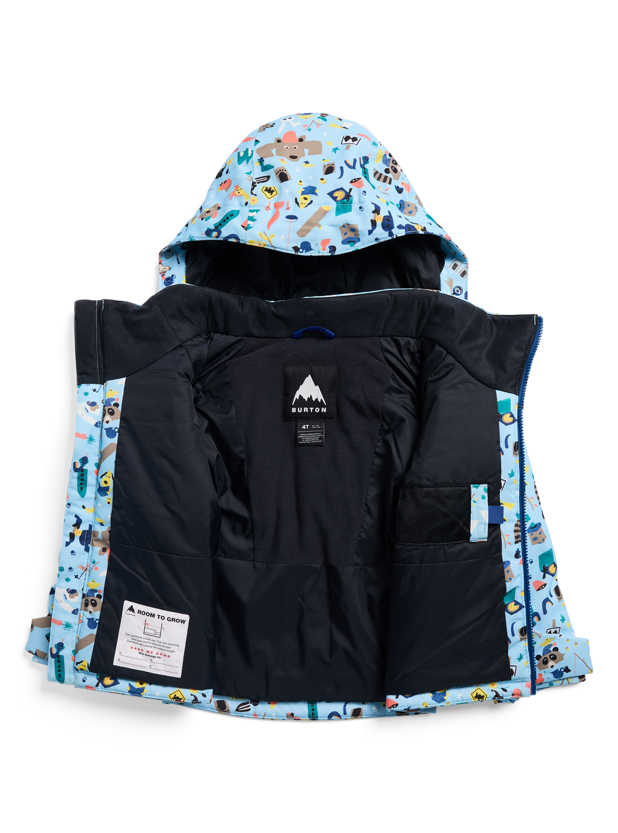 Product image of Toddlers' Burton Hillslope 2L Jacket[Variant:Critters]
