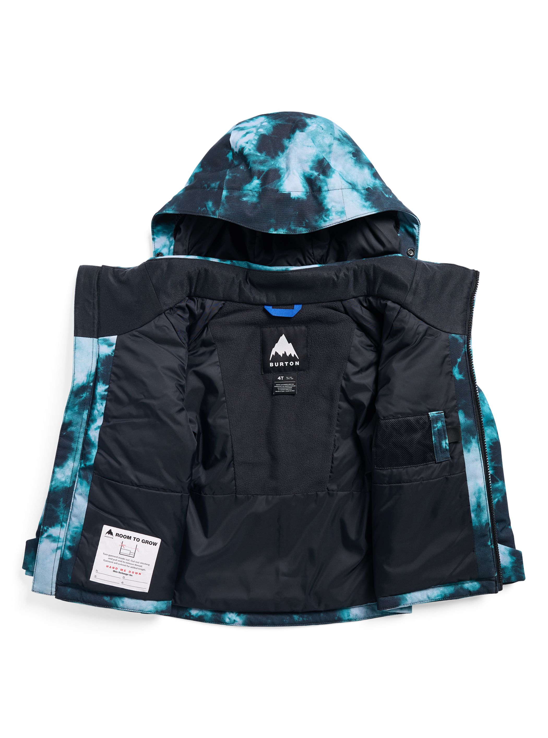 Product image of Toddlers' Burton Hillslope 2L Jacket[Variant:Crumple Dye]