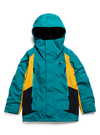 Product image of Kids' Burton GORE-TEX Shell Jacket[Variant:Pacific Teal / Goldenrod / True Black]