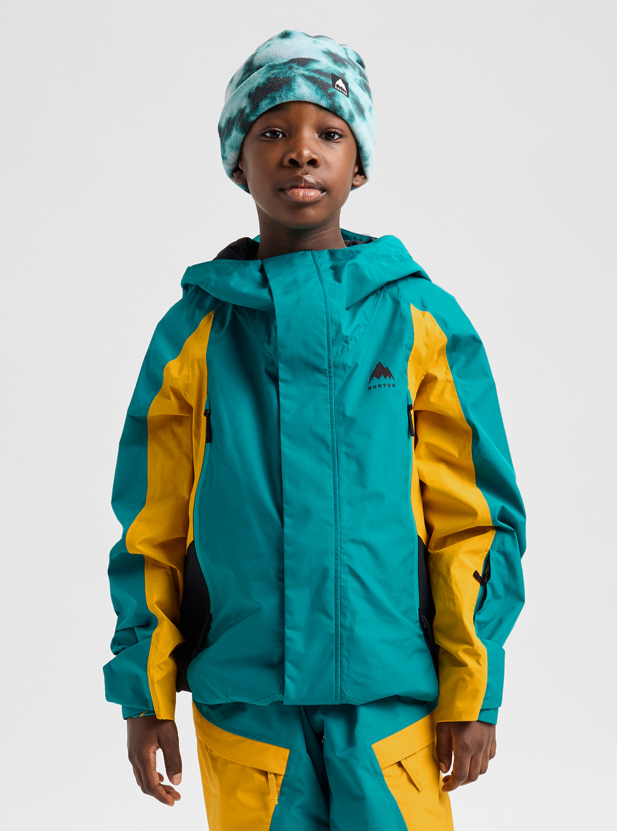 Product image of Kids' Burton GORE-TEX Shell Jacket[Variant:Pacific Teal / Goldenrod / True Black]