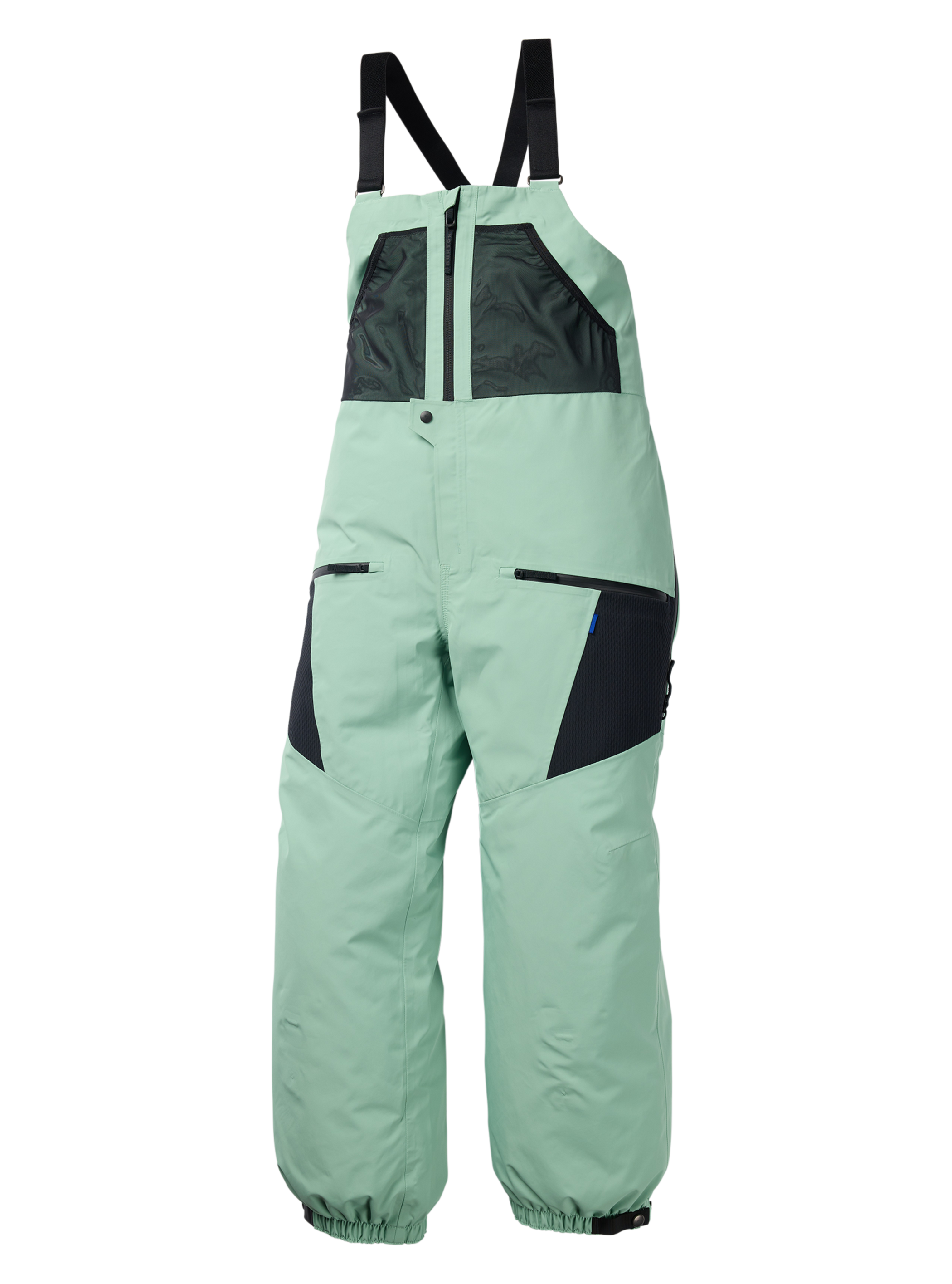 Product image of Kids' Burton Outbeam 3L Bib Pants[Variant:Soft Sage / True Black]