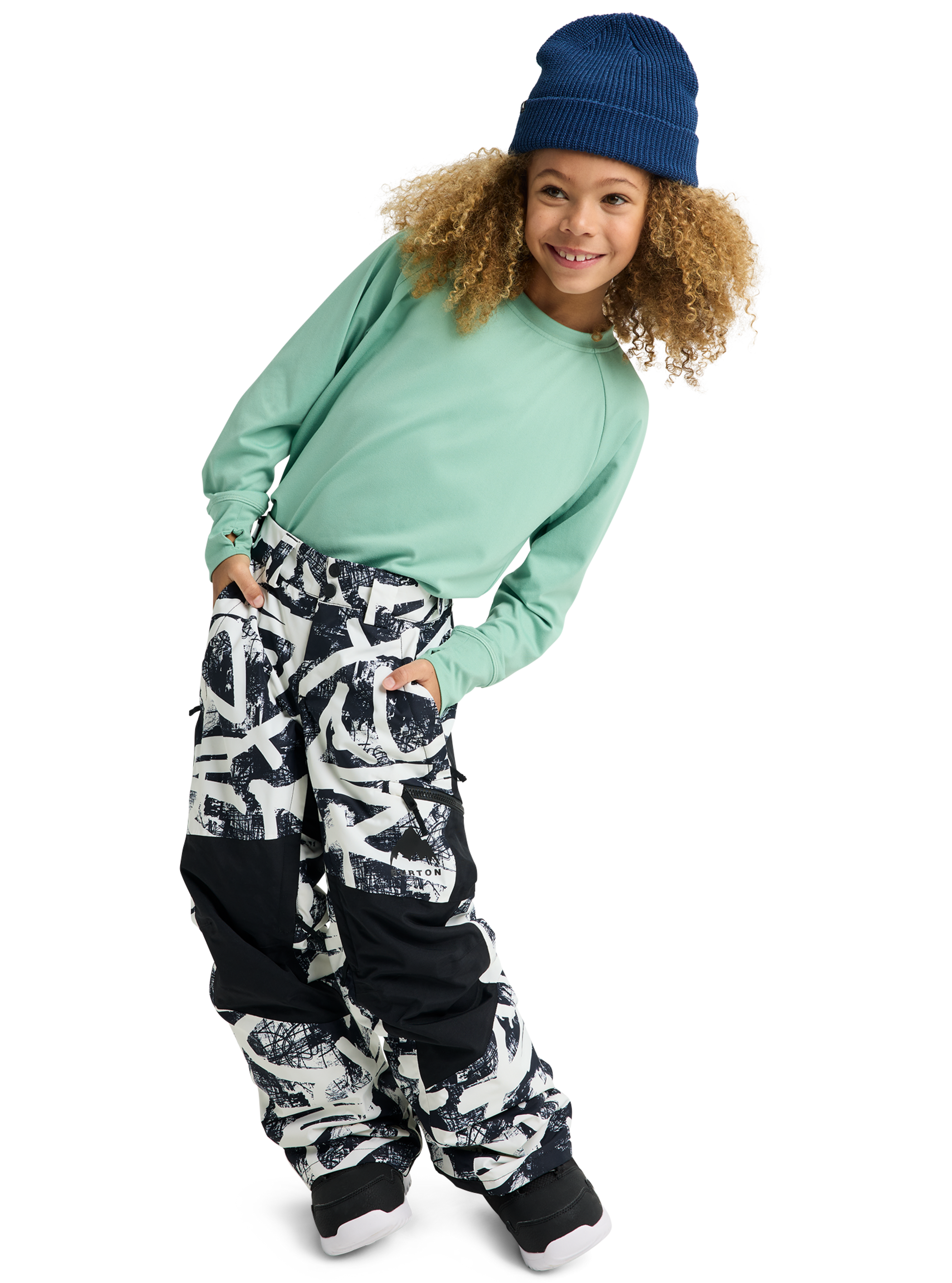 Product image of Kids' Burton Skylar Pants[Variant:City Streets]