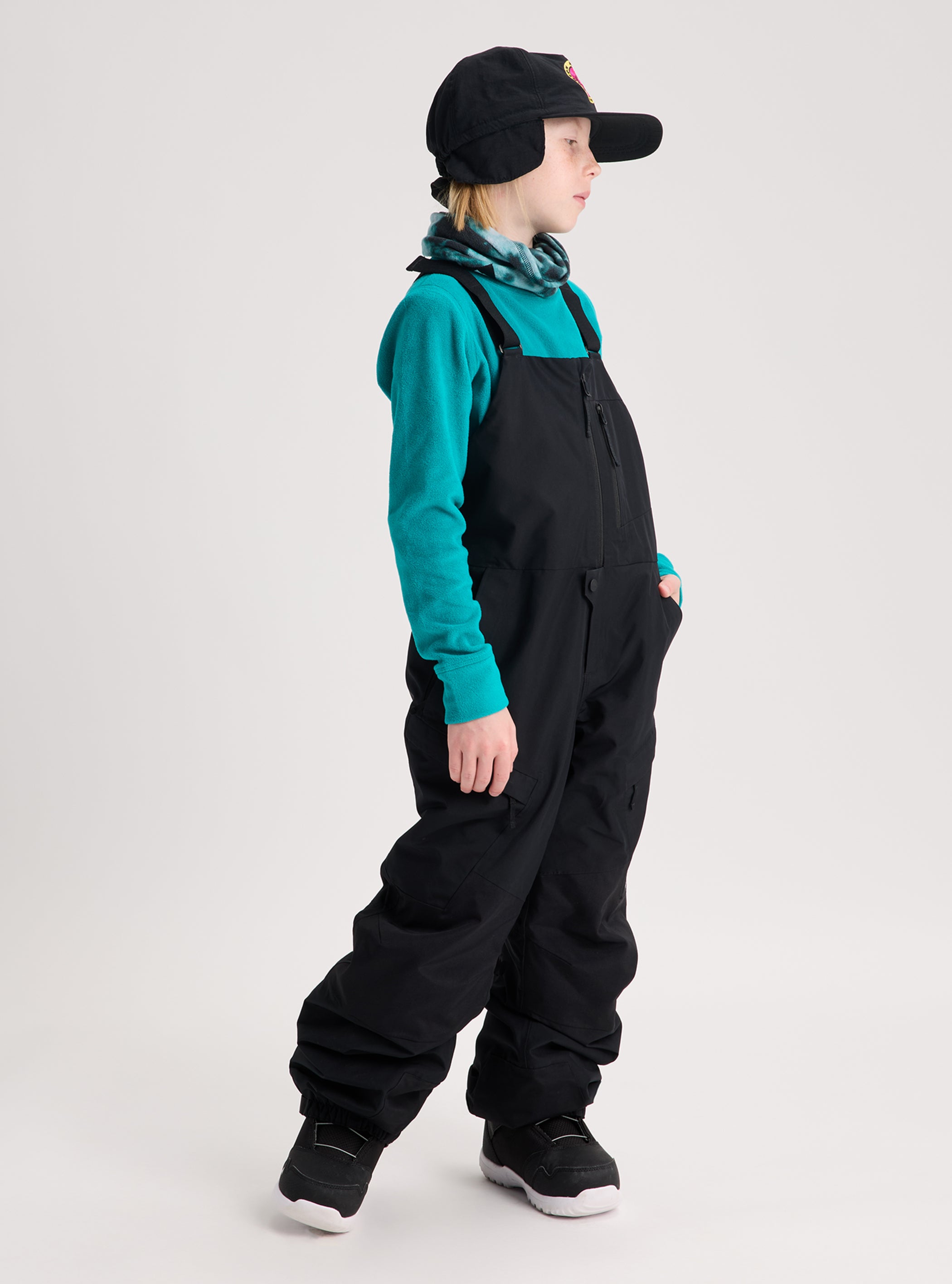 Kids' Burton Powline GORE-TEX 2L Bib Pants | Burton.com Winter Kids' Burton Powline GORE-TEX 2L Bib Pants | Burton.com Winter
