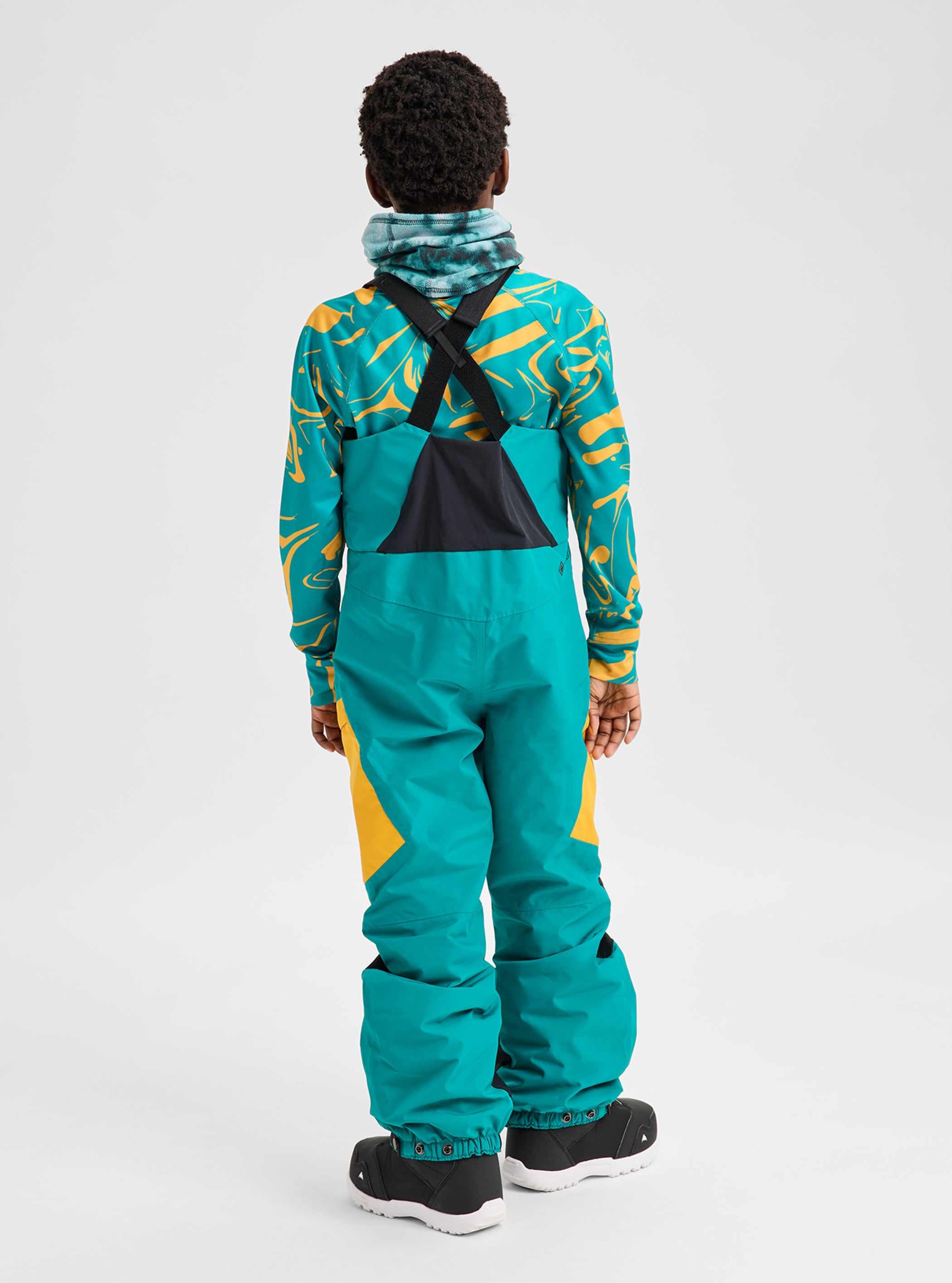 boys burton snowboard pant Kids' GORE-TEX Shell Pants, True Black / Regular / L Grow system Burton Boys' Exile Cargo Snowboard