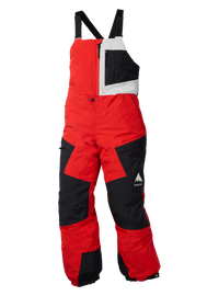 Product image of Kids' Burton Powline GORE-TEX 2L Bib Pants[Variant:Flame Scarlet / True Black]