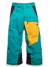 Product image of Kids' Burton GORE-TEX Shell Pants[Variant:Pacific Teal / Goldenrod / True Black]