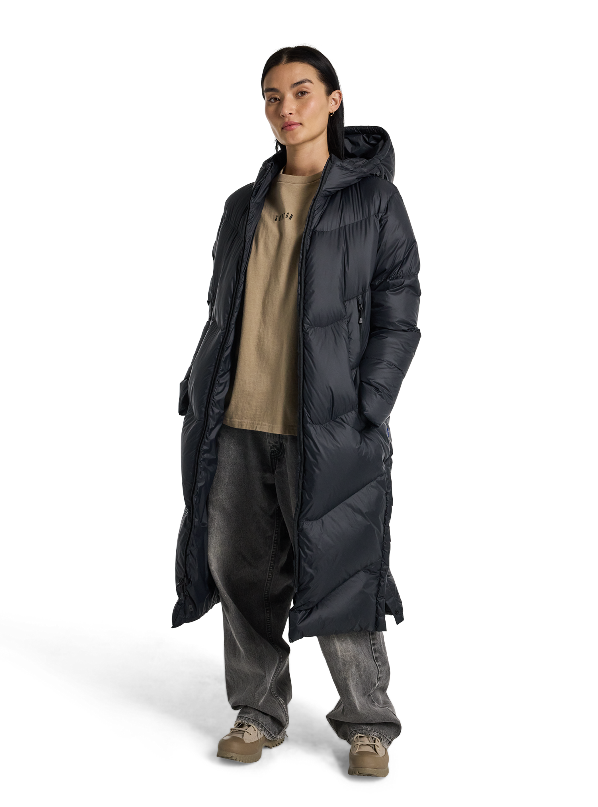 Burton - Parka long en duvet pour femme
