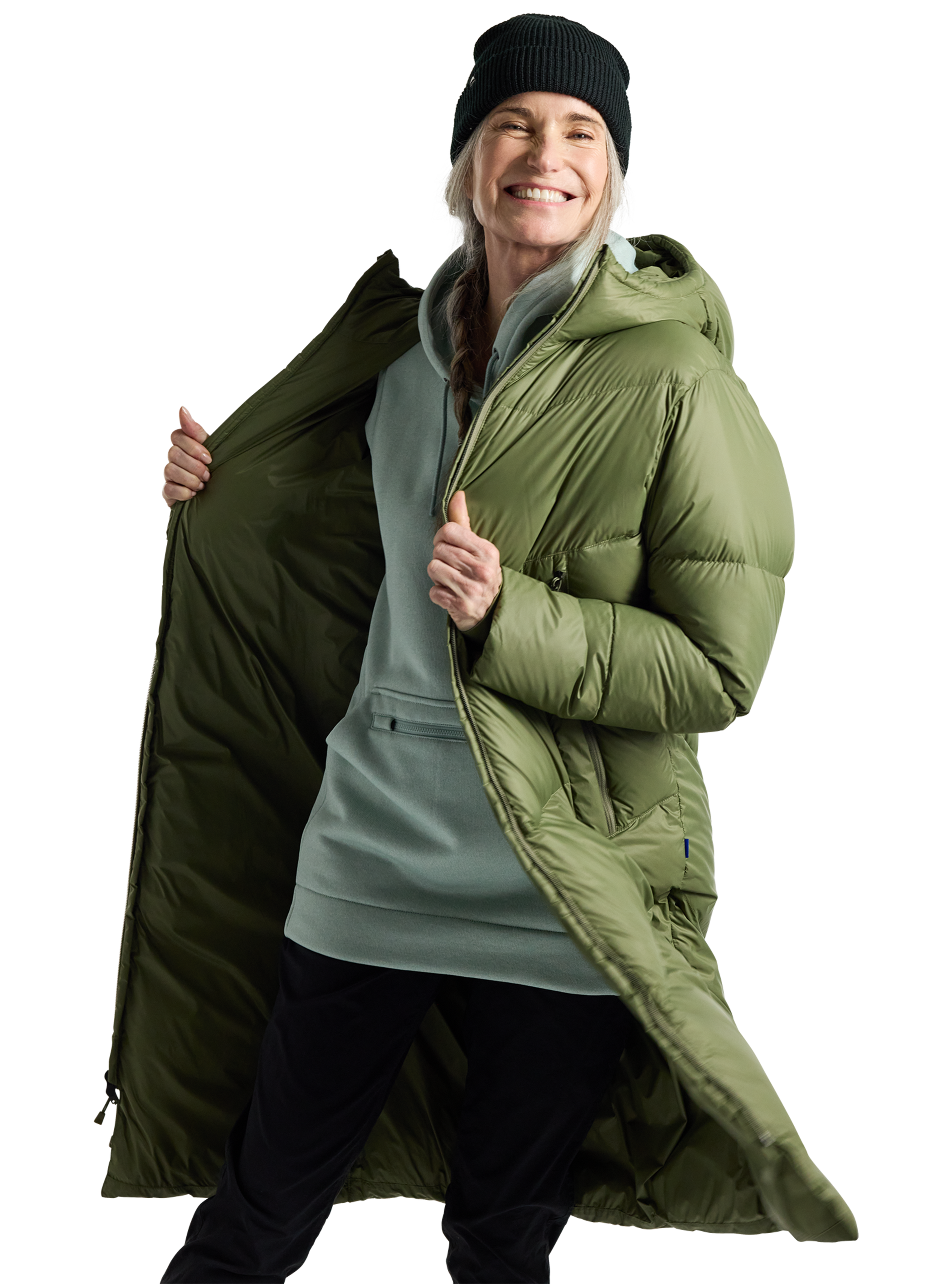 Burton - Parka long en duvet pour femme
