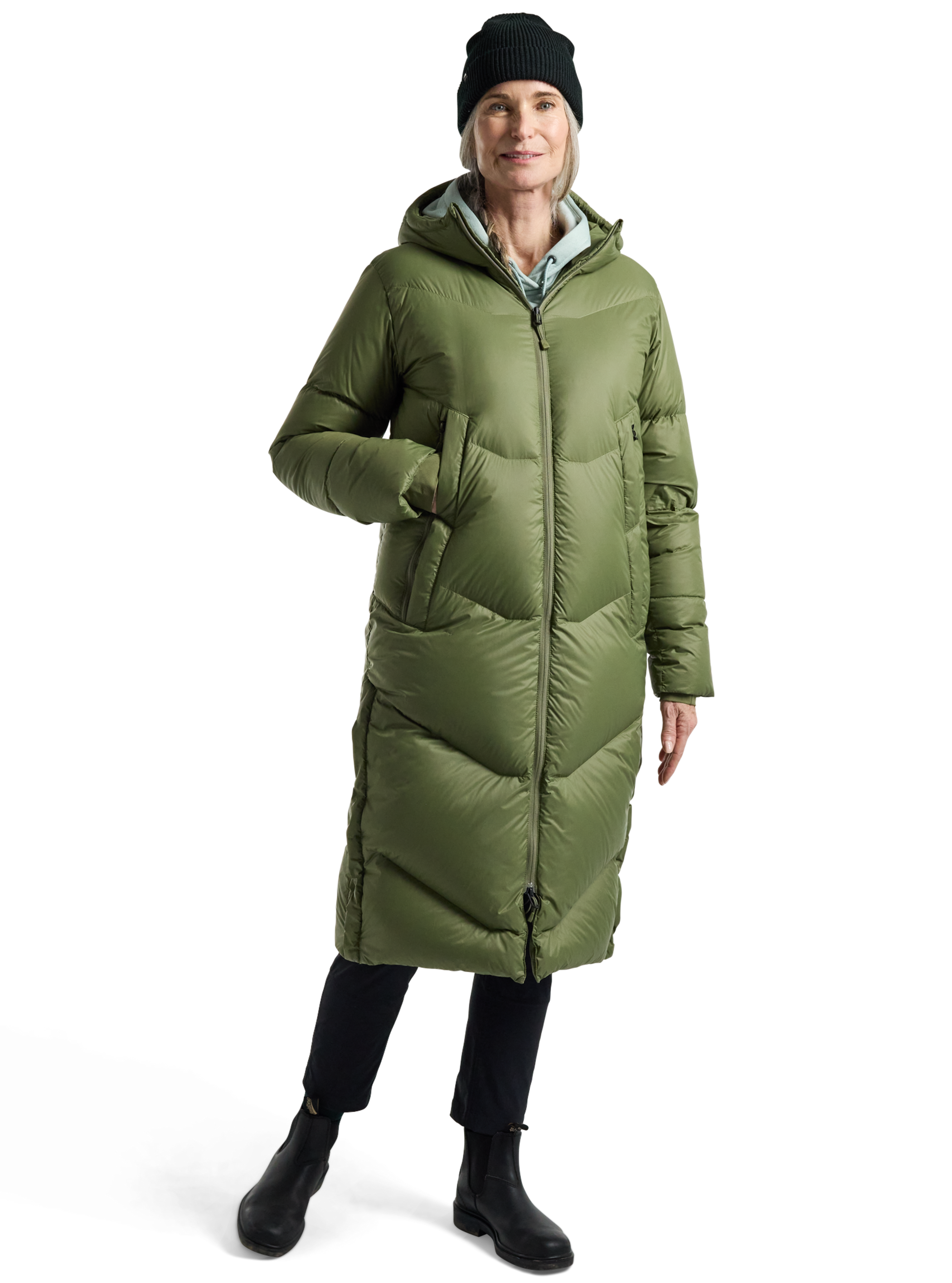 Product image of Women's Burton Long Down Parka[Variant:Forest Moss]
