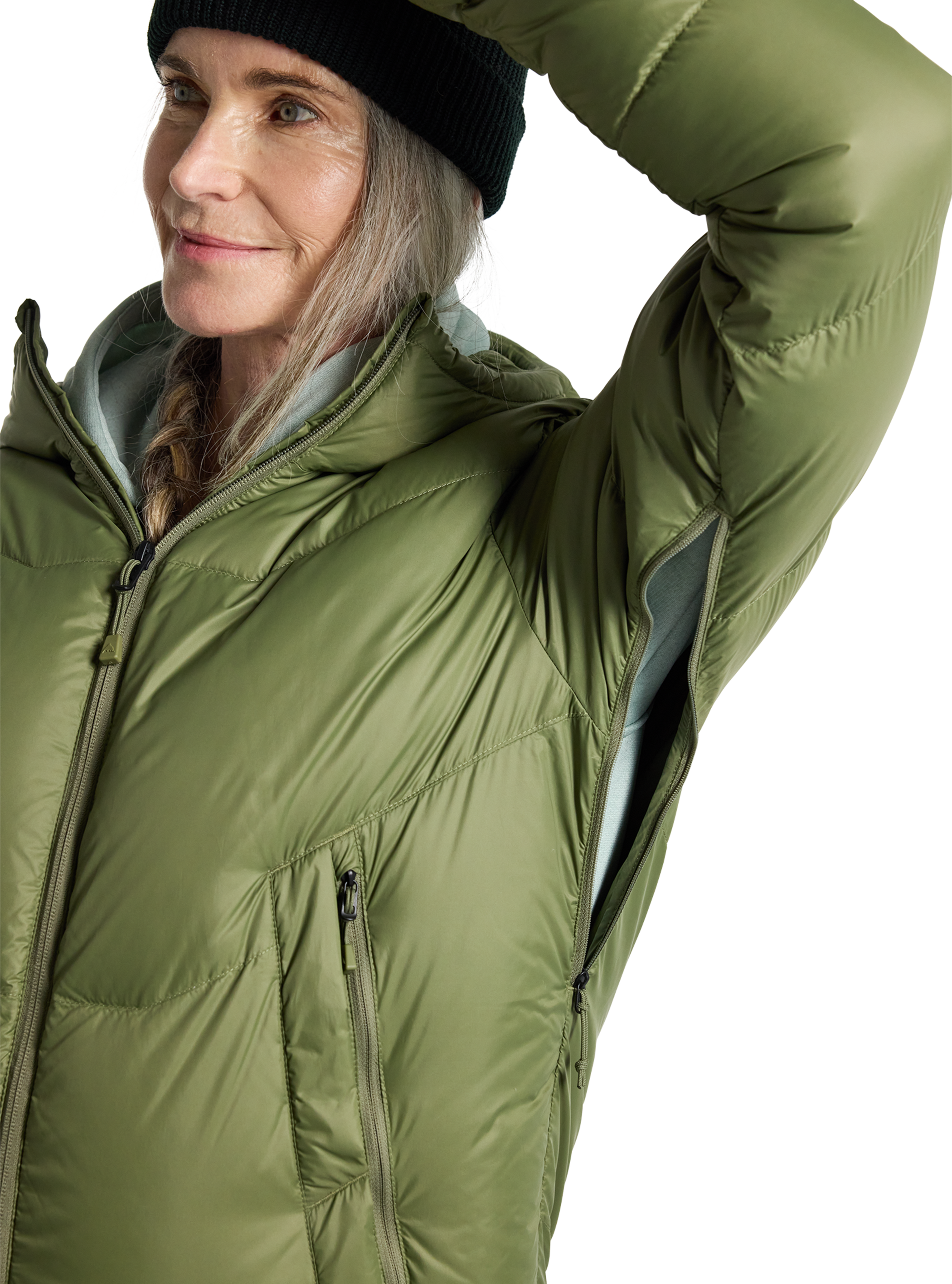 Burton - Parka long en duvet pour femme
