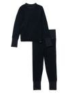 Product image of Kids' & Toddlers' Burton Merino Wool Base Layer Set[Variant:True Black]