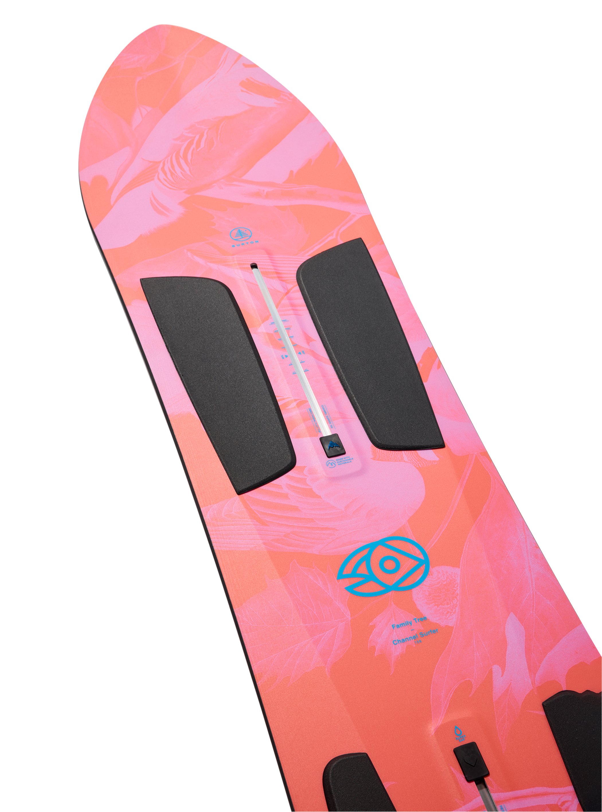 Planche à neige 3D Family Tree Channel Surfer Flat Top de Burton