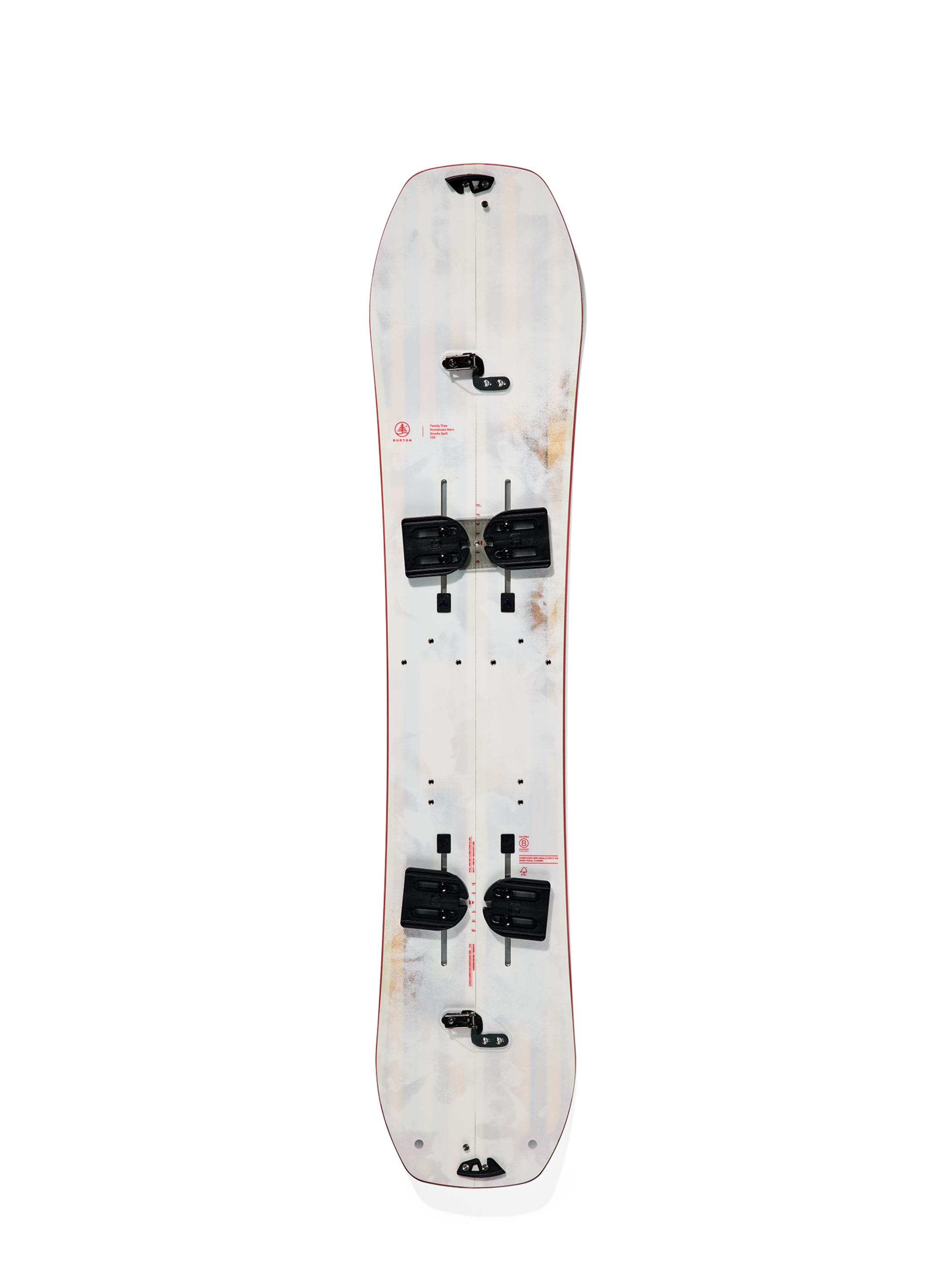 Product image of Kids' Burton Family Tree Hometown Hero Smalls Camber Splitboard[Variant:Black / White]