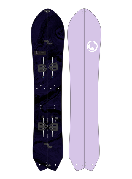 Burton 3D Fish Directional Flat Top Splitboard Winter 2026