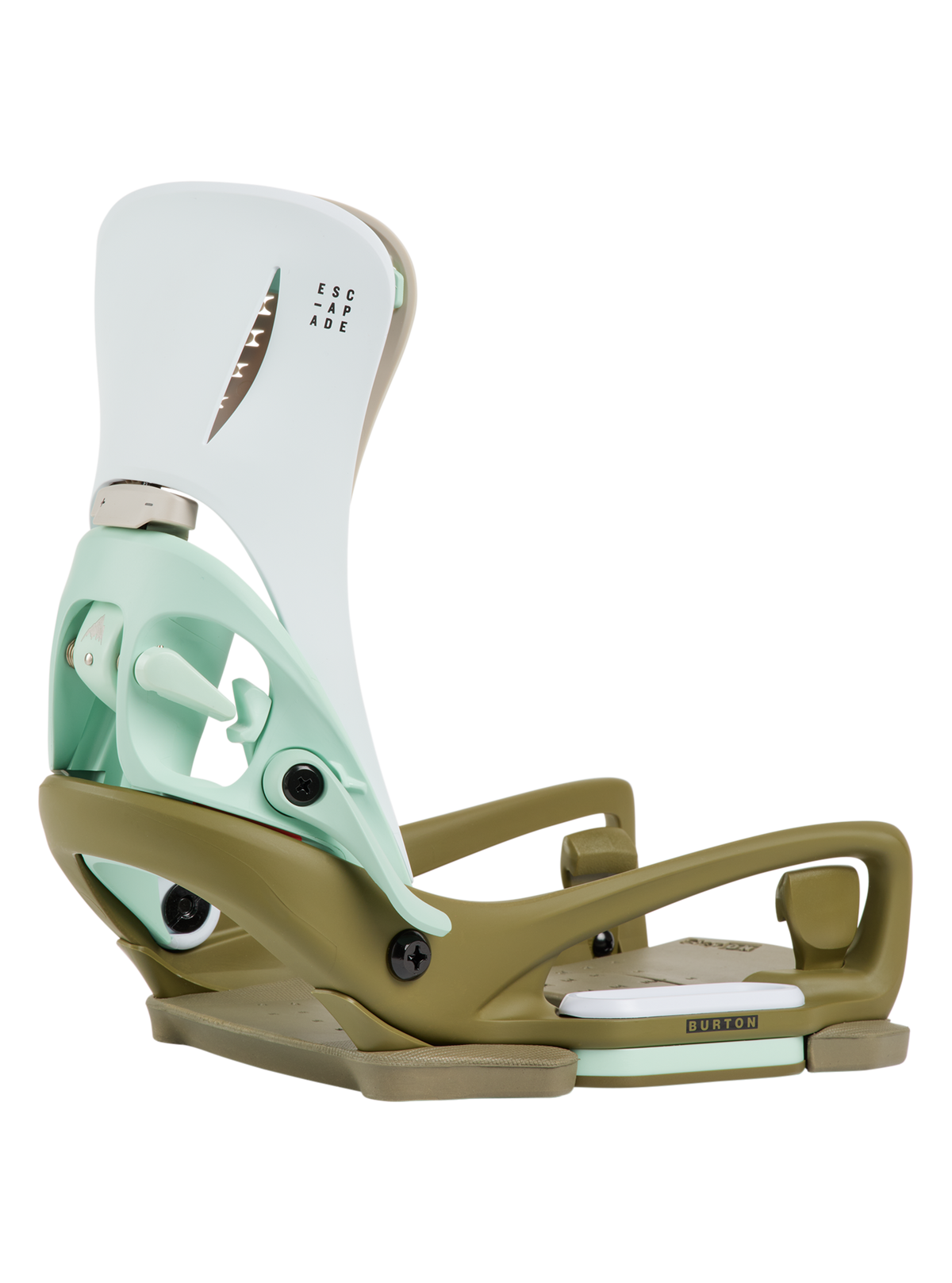 Product image of Women's Burton Step On® Escapade EST® Snowboard Bindings[Variant:White / Dried Moss]