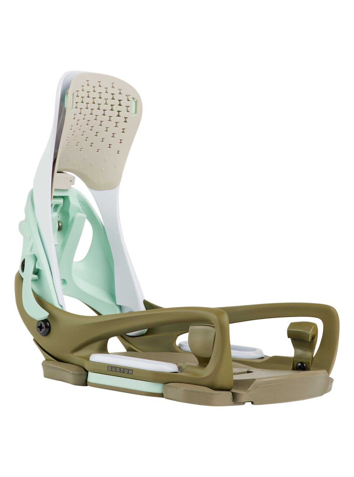 Product image of Women's Burton Step On® Escapade EST® Snowboard Bindings[Variant:White / Dried Moss]