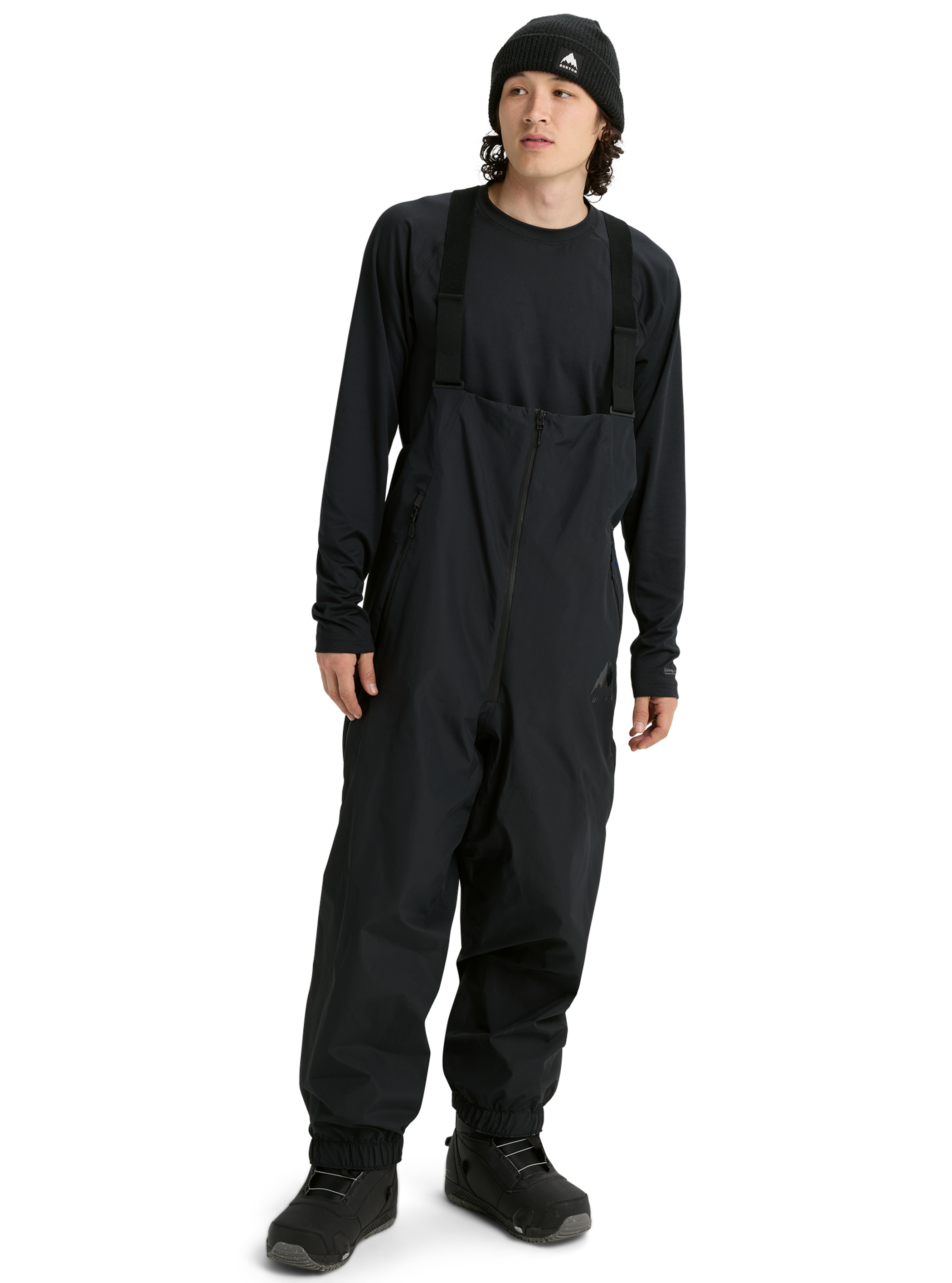 Product image of Burton Futuretrust 2L Bib Pants[Variant:True Black]