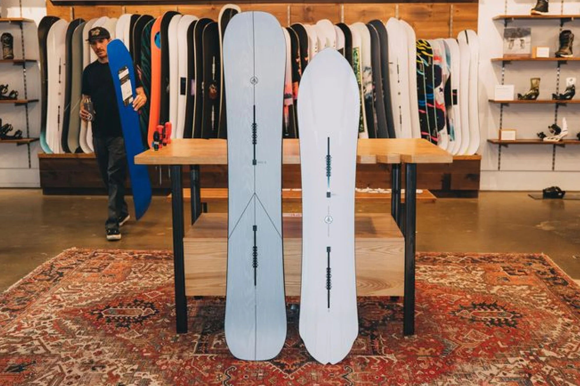 Burton Store board tuning station