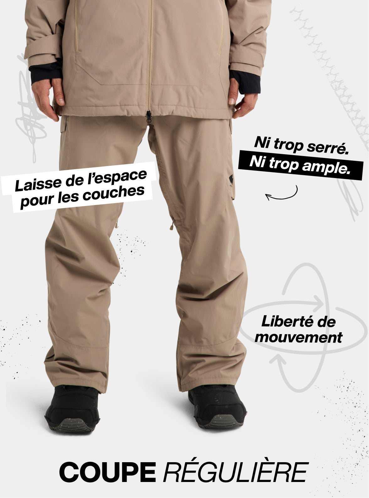 Pantalon 2 couches Reserve de Burton pour hommes