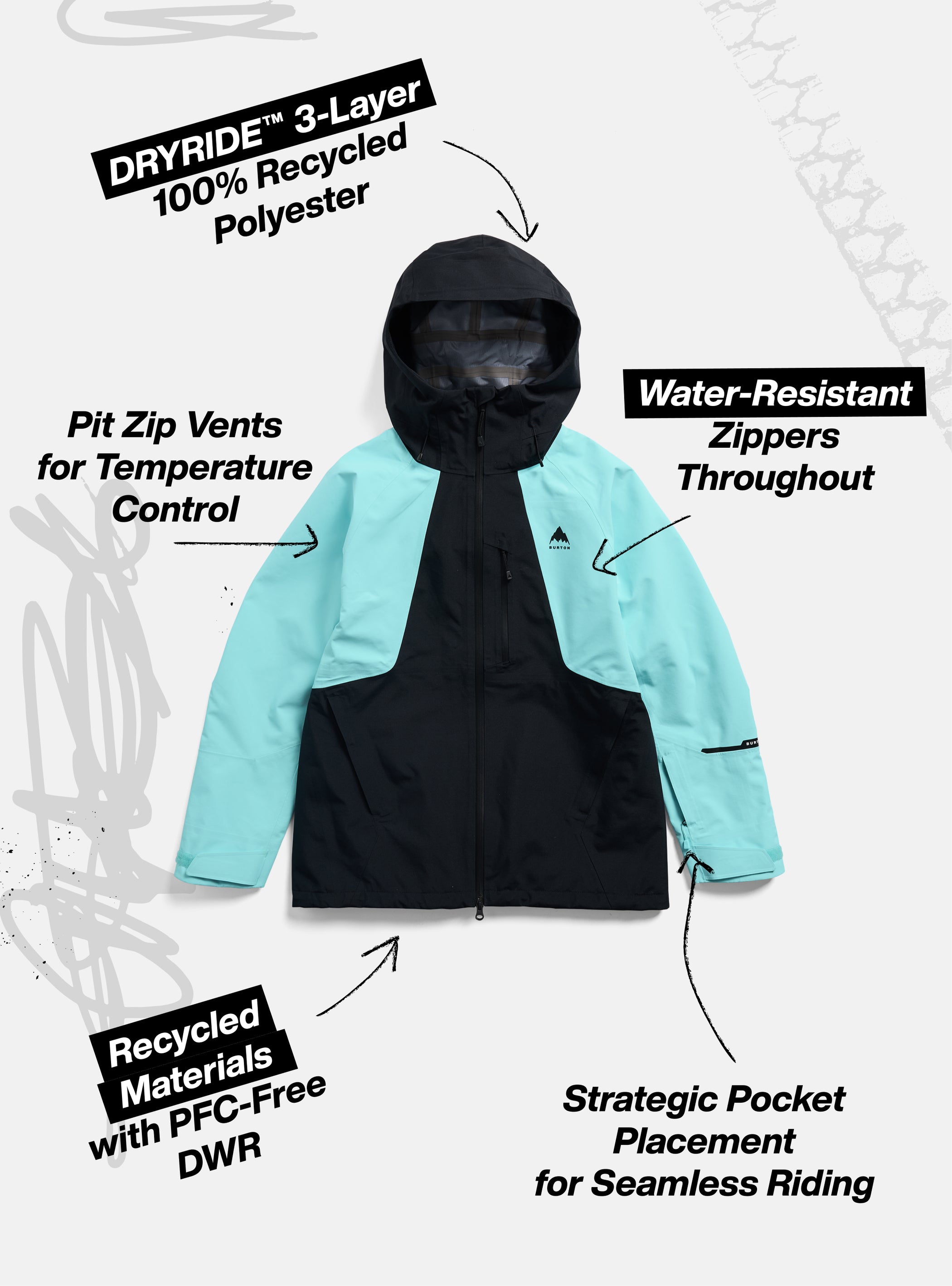 Men's Burton Reserve 3L Jacket